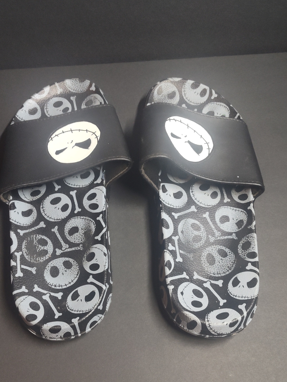 Nightmare Before Christmas Jack Skellington Sandals Men's